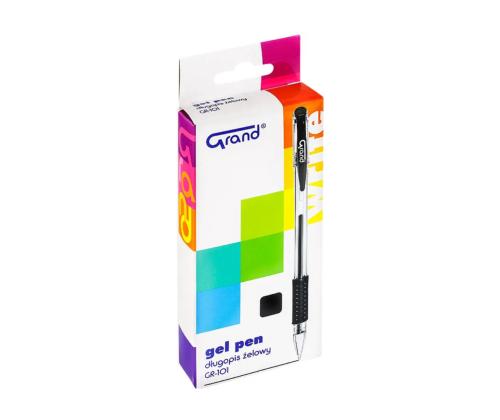 Geelikynä korkilla GRAND GR-101 0,5mm musta