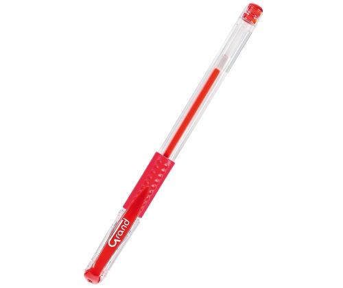 Geelikynä korkilla GRAND GR-101 0,5mm punainen