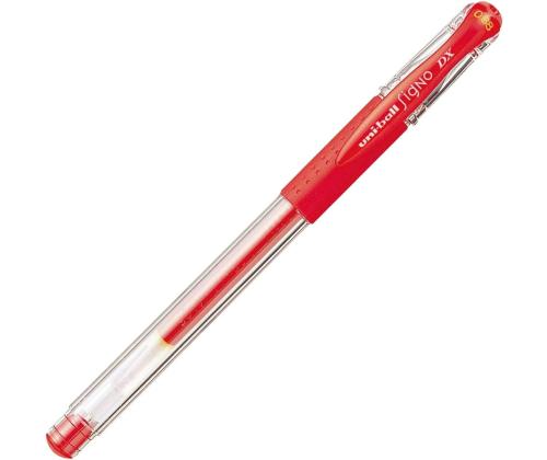 Geelikynä UNI UM-151 Signo DX punainen