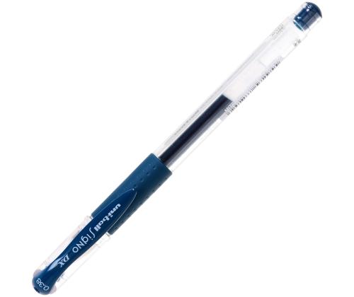 Geelikynä korkilla UNI-BALL Signo DX UM-151 0,38mm tummansininen