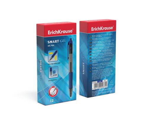 Mekaaninen geelikynä ERICH KRAUSE Smart Gel 0,5mm sininen