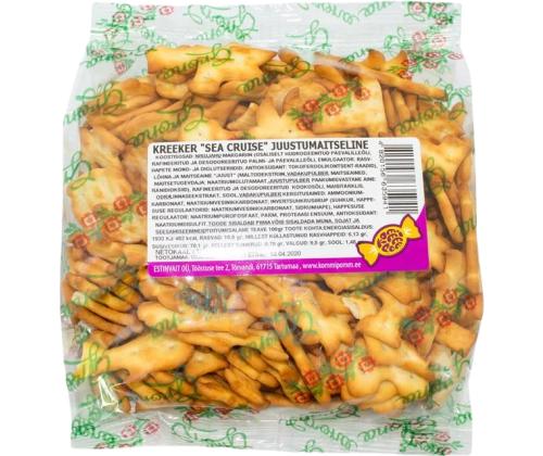 GRONA Pakattu cracker Sea Cruise -juusto 150g