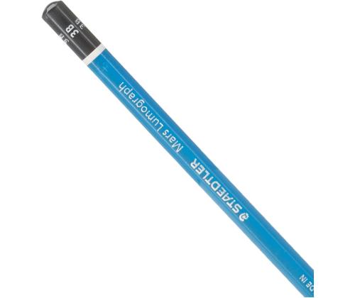 Tavallinen lyijykynä STAEDTLER Mars Lumograph 3B ilman pyyhekumia