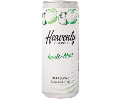 HEAVENLY Omena-minttu limonadi 330ml (tölkki)