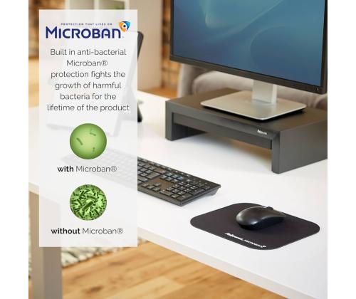Hiirialusta Microban Fellowes sininen (antibacterial)