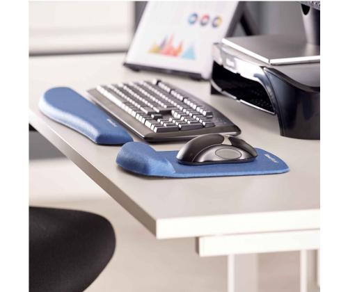 Hiirimatto Fellowes PlushTouch™ sininen