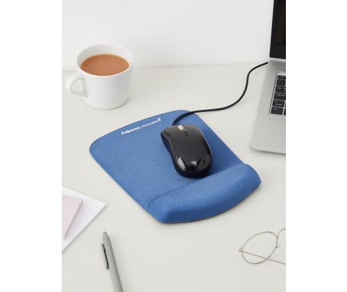 Hiirimatto Fellowes PlushTouch™ sininen