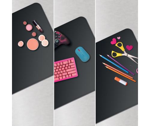 Hiirimatto/pöytämatto LEITZ Large Deskmat 40x80cm musta