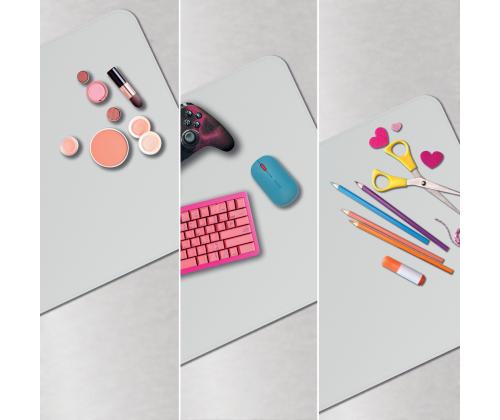 Hiirimatto/pöytäalusta LEITZ Suuri pöytäalusta 40x80cm Vaaleanharmaa