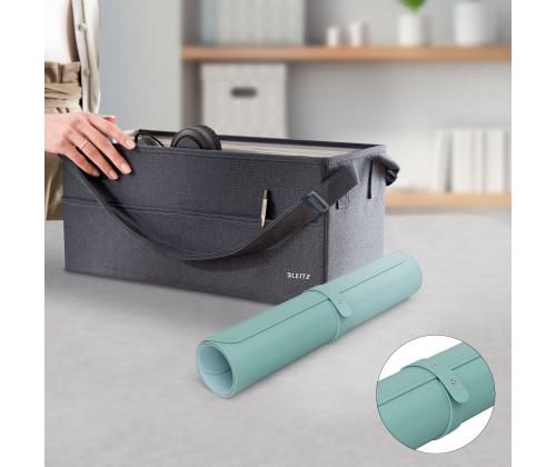 Hiirimatto/pöytäalusta LEITZ Suuri pöytäalusta 40x80cm Mintunvihreä/vihreä