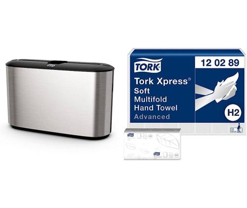 Pyyhepidike pöytään TORK H2 ruostumaton/muovi (460005)