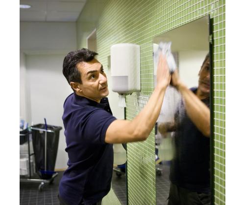 Tork Wiper Mini Centerfeed annostelija vetopyyherullalle Mini M1 valkoinen