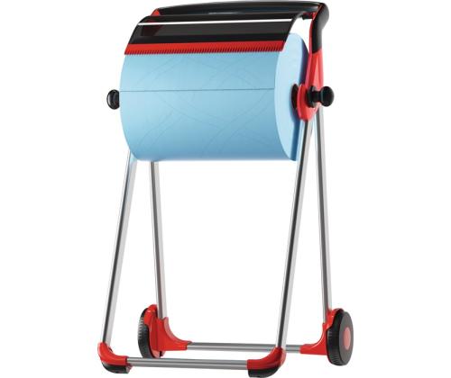 Teline teollisuuspaperille TORK W1/W2 lattialla punainen/musta