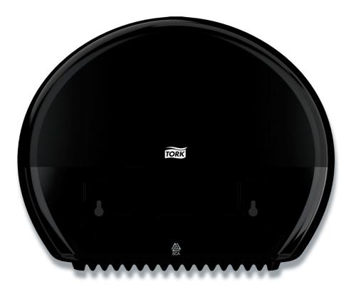 Tork annostelija Mini Jumbo WC-paperirullalle T2 musta