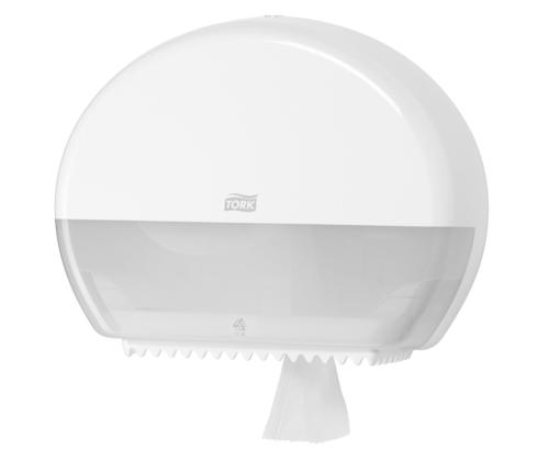 Tork annostelija Mini Jumbo WC-paperirullalle T2 valkoinen
