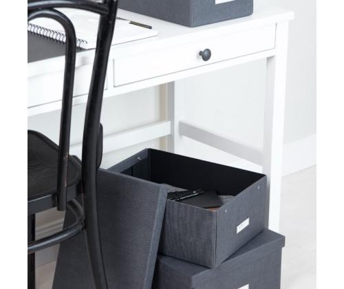 Säilytyslaatikko kannella KATIA collapsible box, BLACK