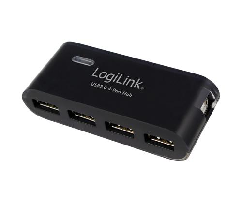 HUB 4 - portti USB 2.0 500mA LOGILINK