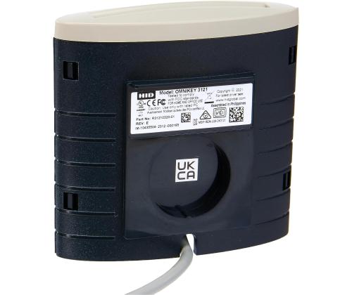 Henkilökortinlukija OMNIKEY 3121 pystyssä