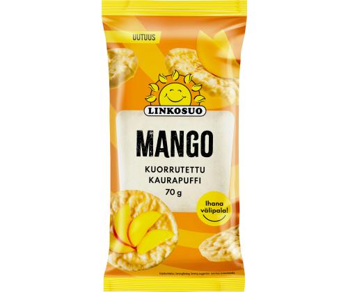 LINKOSUO Rapeita kaurakeksejä mangokuorrutteella 70g