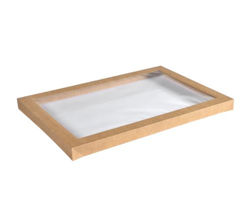 BIOPAK Box C96752 kansi ikkunalla 455x313x30mm 50 kpl (laatikko)