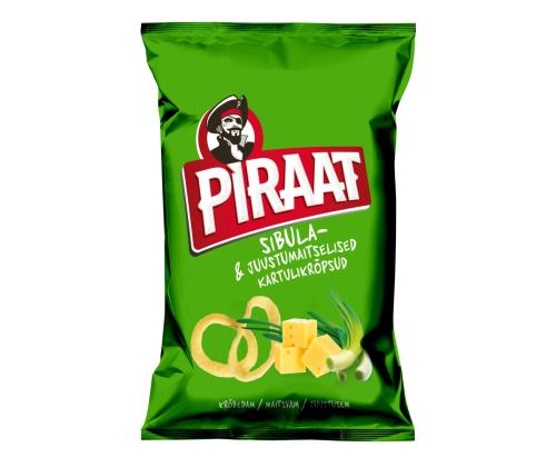 BALSNACK Perunalastut Pirate sipuli-juusto maku. 150 g