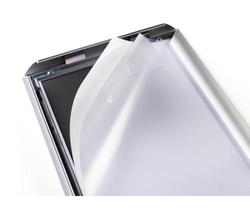 Esiteteline lattialle jalalla A4 Durable