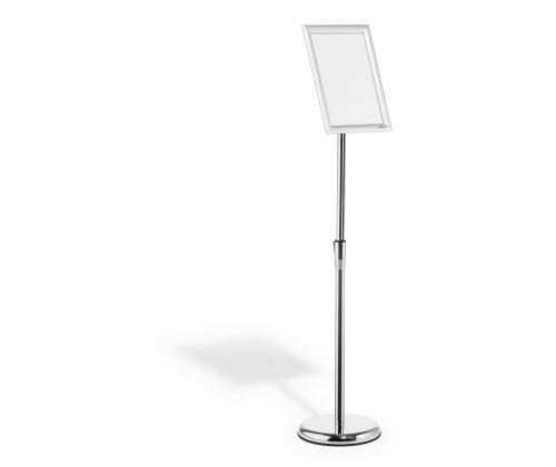 Esiteteline lattialle jalalla A4 Durable