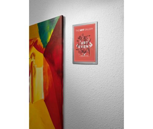 Magneettinen tietokirja A4 DURABLE Duraframe tapetti hopea