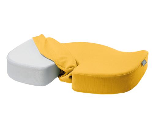 Istuintyyny ergonominen LEITZ Cozy keltainen