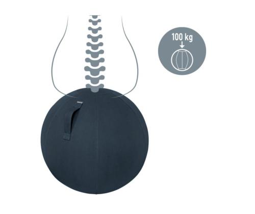 Ergonominen istumapallo LEITZ Cozy sininen