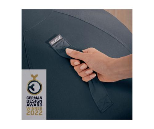 Istuinpallo ergonominen LEITZ Cozy tummanharmaa
