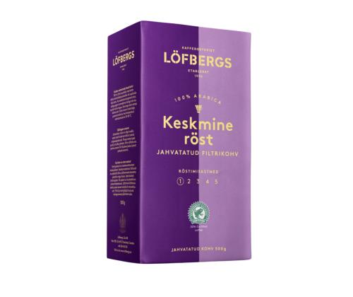 Jauhettu kahvi LÖFBERGS Lila 500g