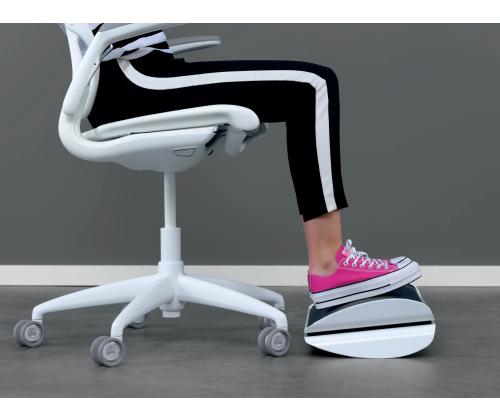 Jalkatuki LEITZ Ergo WOW, ergonominen, muovi-musta matta 508x135x300mm 3,16kg