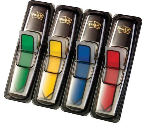 Kirjanmerkki 11,9x43,2 mm POST-IT 684-ARR3 4 väriä pakkauksessa