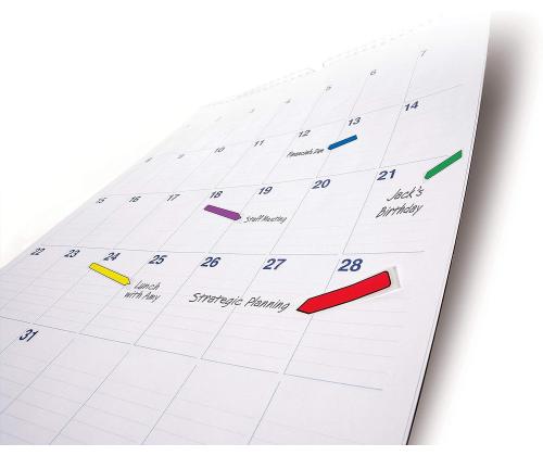 Kirjanmerkki POST-IT 684-ARR1 nuolet 5 värin pakkauksessa