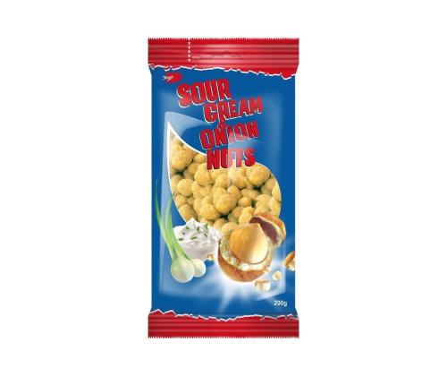 JEGA  Maapähkinät sipuli-smetana päällysteellä 200g