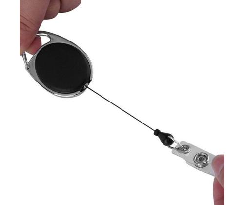 Yo-yo karabiinilla musta