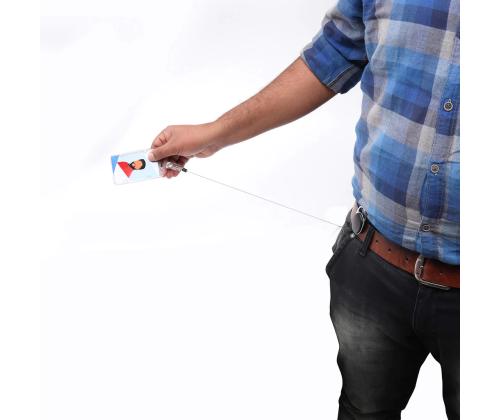 Yo-yo karabiinilla musta