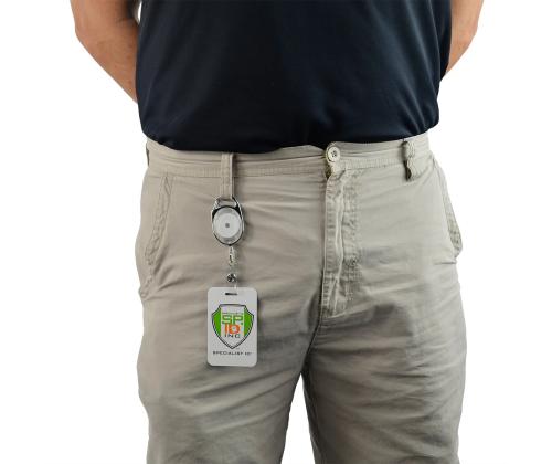 Yo-yo karabiinilla musta