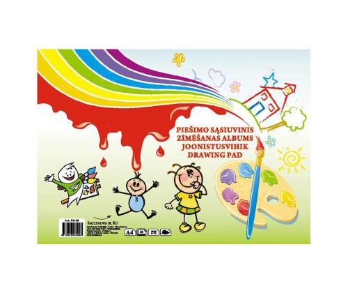 Piirrustuslehtiö A4 20a Centrum