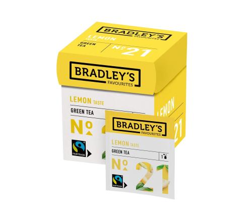 Vihreä tee BRADLEY´S sitruunalla  12kpl