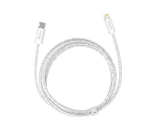 Kaapeli Baseus APPLE iPhone Lightning - USB-C 20W 1m valkoinen