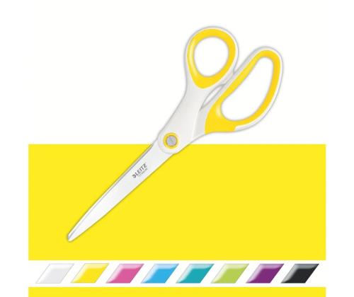 Sakset LEITZ WOW Titanium 20,5cm keltainen