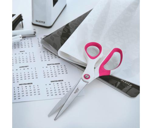 Sakset LEITZ WOW Titanium 20,5cm pinkki