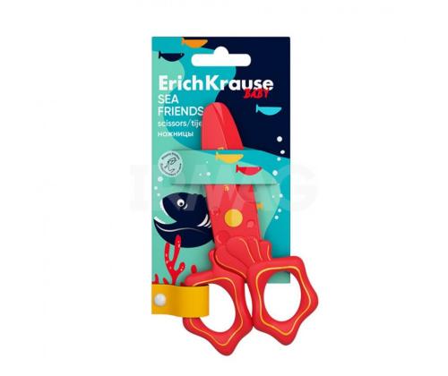 Sakset 12cm ErichKrause Sea friends ergonomiset kahvat