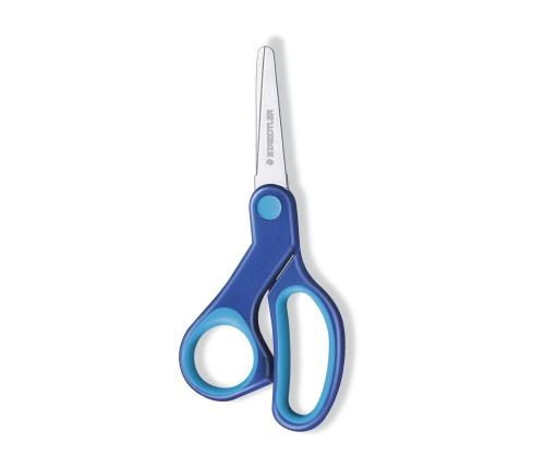 Sakset vasempaan ja oikeaan käteen STAEDTLER Noris 14cm kumikahvalla