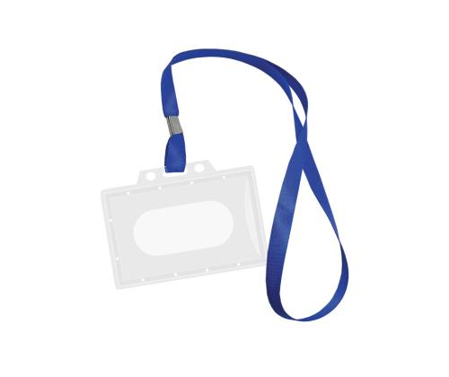 Korttiteline 55x90mm sinisellä kaulanauhalla