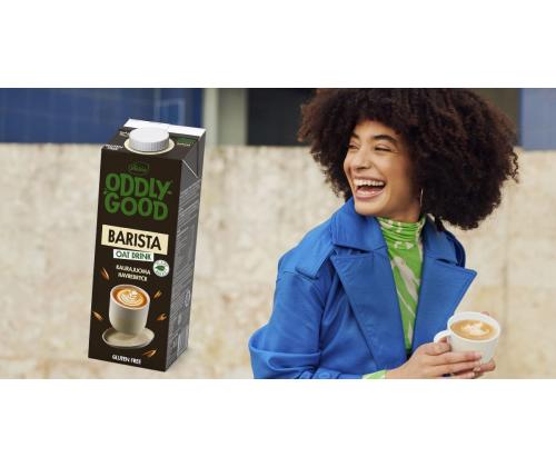 Kauramaito gluteeniton kaurajuoma UHT VALIO Oddlygood Barista 1L