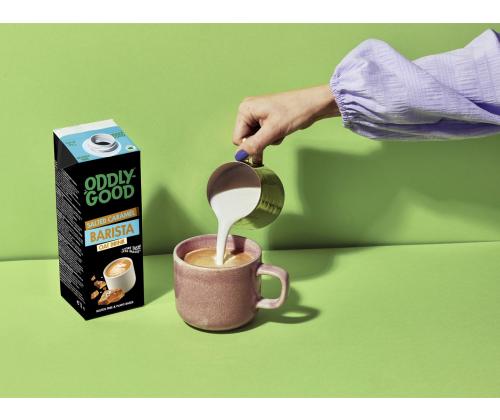 Kauramaito gluteeniton kaurajuoma UHT VALIO Oddlygood Barista 1L