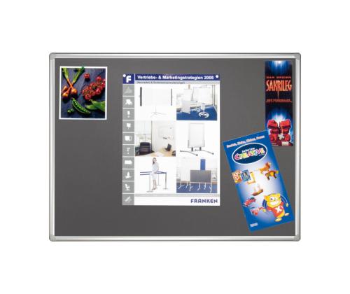 Kangastaulu 900x600mm tummanharmaa Franken